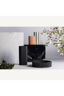 Black Fluted Ceramics Decor | Vical Home Plissé | Oroatrade.com
