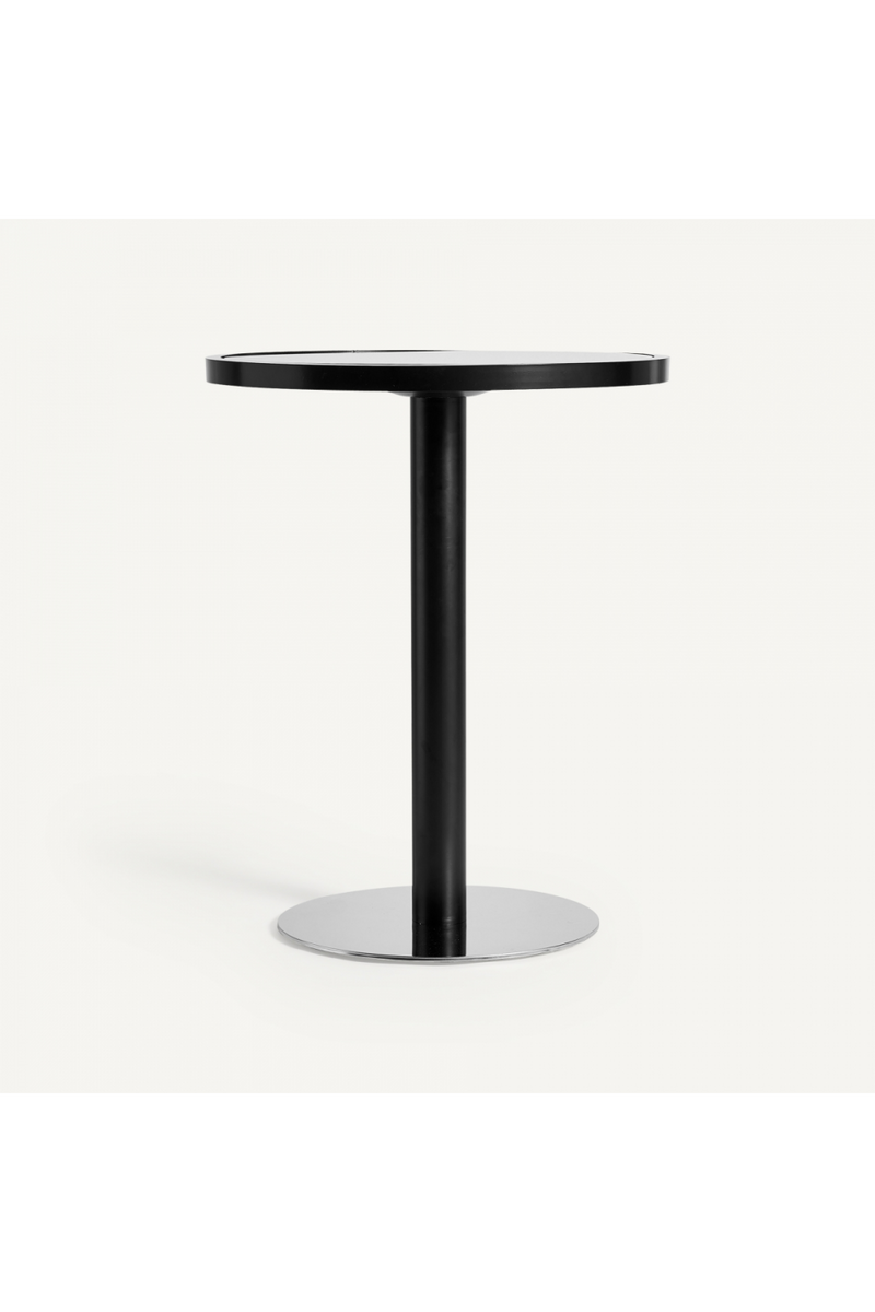 Black Pedestal Bar Table | Vical Home Divion | Oroatrade.com