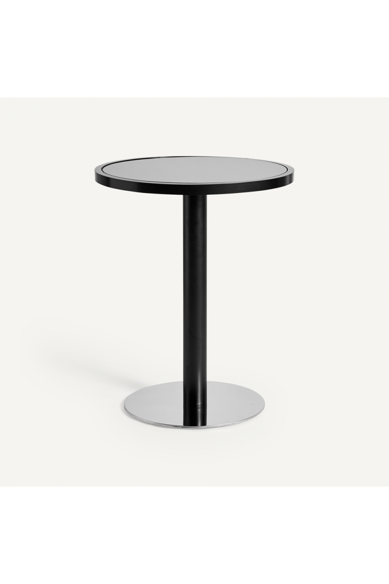 Black Pedestal Bar Table | Vical Home Divion | Oroatrade.com