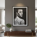 Tattooed Woman Art Print | Vical Home Charlotte | Oroatrade.com
