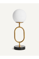 White Orb Table Lamp | Vical Home | Oroatrade.com