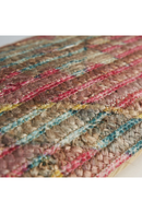 Embroidered Jute Rectangular Cushion | Vical Home Myla | Oroatrade.com