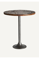 Mango Wood Pedestal Bistro Table | Vical Home Tyler | Oroatrade.com
