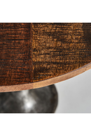 Mango Wood Pedestal Bistro Table | Vical Home Tyler | Oroatrade.com