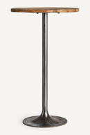 Mango Wood Pedestal Bar Table | Vical Home Tyler | Oroatrade.com