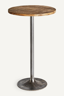 Mango Wood Pedestal Bar Table | Vical Home Tyler | Oroatrade.com