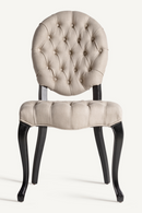 Gray Linen Tufted Dining Chair (2) | Vical Home Jena | Oroatrade.com