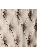 Gray Linen Tufted Dining Chair (2) | Vical Home Jena | Oroatrade.com