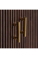 Fluted Mango Wood Media Unit | Vical Home Mesia | Oroatrade.com