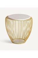 Gold Rail Side Table | Vical Home Digny | Oroatrade.com