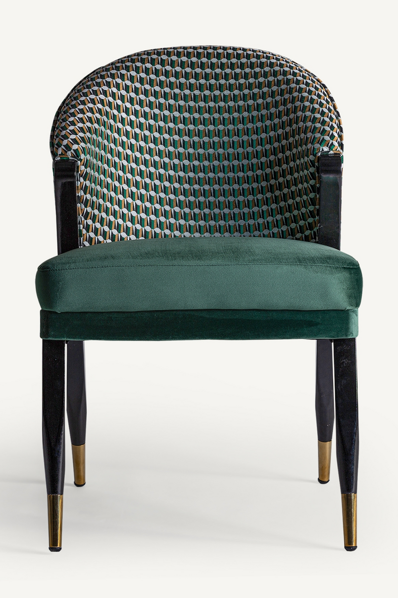 Green Velvet Accent Chair | Vical Home Kelheim | Oroatrade.com