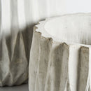 White Ceramic Plant Pots (2) | Vical Home Essing