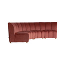Pink Velvet Modular Sofa | Vical Home Suhl