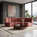 Pink Velvet Modular Sofa | Vical Home Suhl