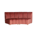 Pink Velvet Modular Sofa | Vical Home Suhl