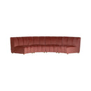 Pink Velvet Modular Sofa | Vical Home Suhl