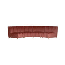 Pink Velvet Modular Sofa | Vical Home Suhl