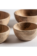 Tropical Wood Bowl Set (4) | Vical Home Blessieh | Oroatrade.com