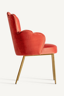 Pink Velvet Accent Chair | Vical Home Krupa | Oroatrade.com