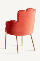 Pink Velvet Accent Chair | Vical Home Krupa | Oroatrade.com
