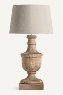 Brown Mango Wood Table Lamp | Vical Home | Oroatrade.com