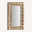Carved Wooden Rectangular Mirror | Vical Home Vouxell