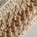 Carved Wooden Rectangular Mirror | Vical Home Vouxell