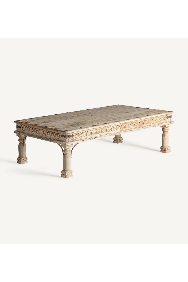 Oriental Carved Coffee Table | Vical Home Vouxell | Oroatrade.com