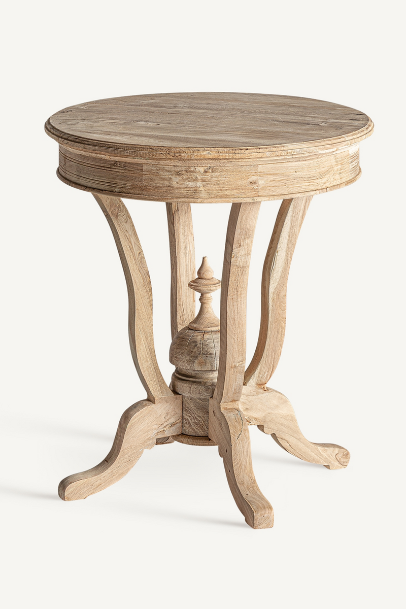 Teak Oriental Side Table | Vical Home Vouxell | Oroatrade.com