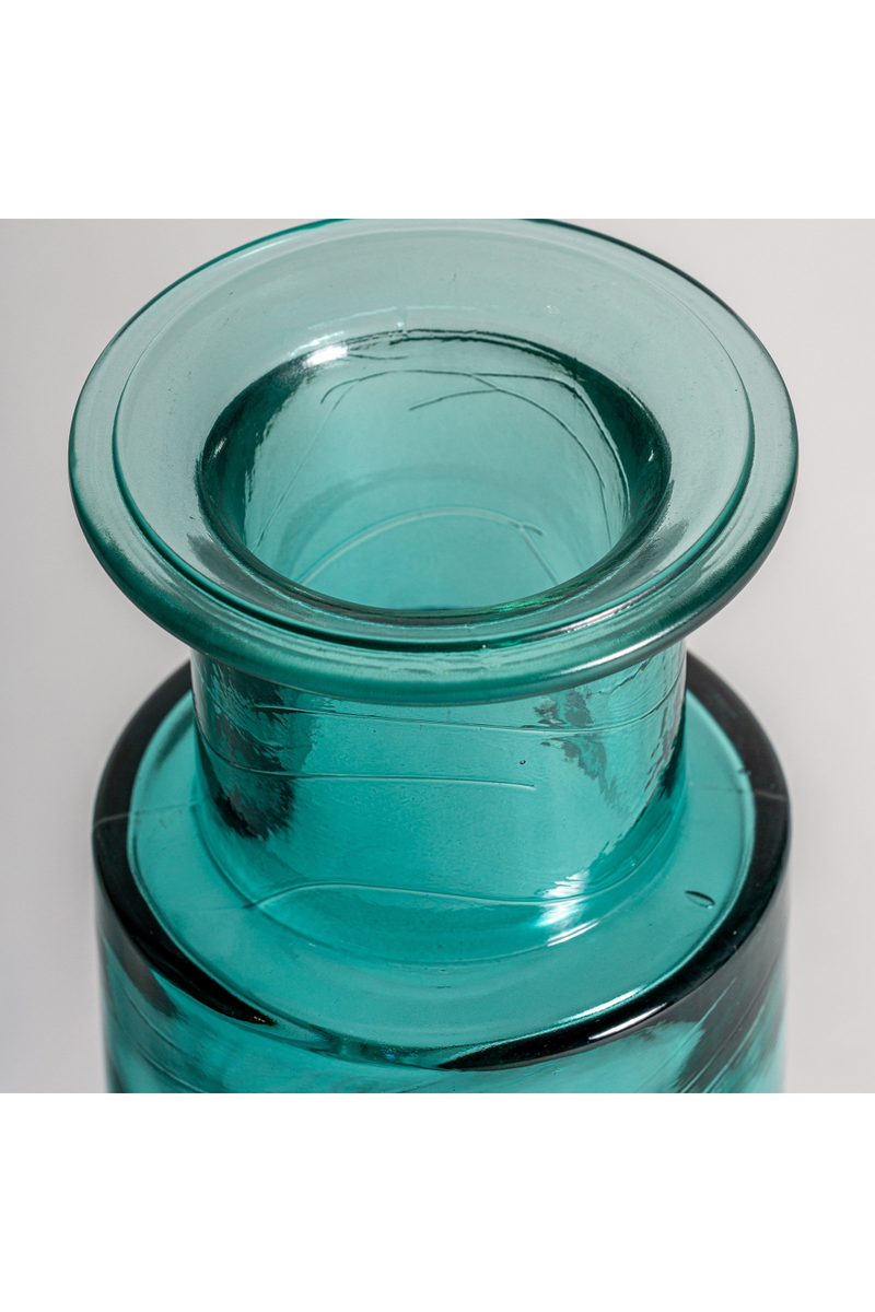 Turquoise Glass Vase | Vical Home Sea | Oroatrade.com