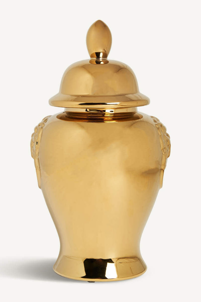 Gold Ceramic Vase S | Vical Home Lua | Oroatrade.com