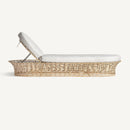 Cushioned Rattan Sun Lounger | Vical Home Glades