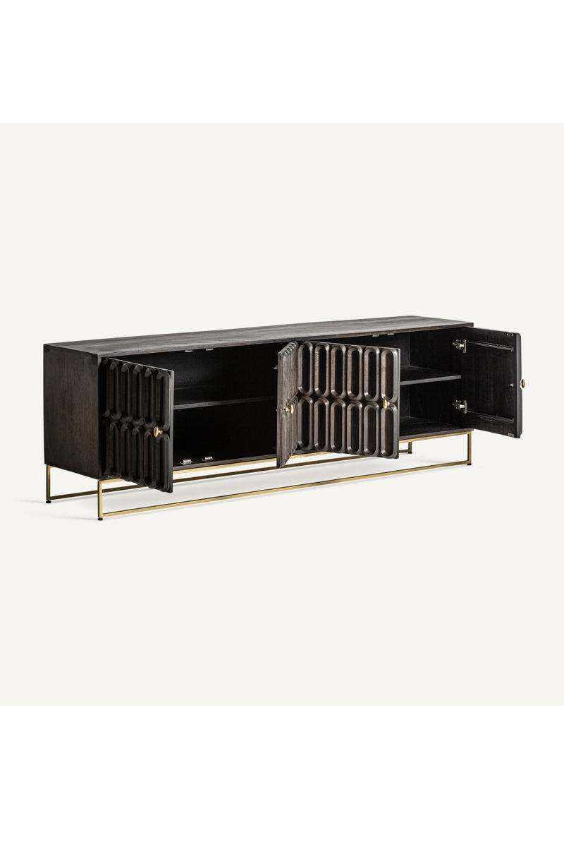 Embossed 4-Door Media Unit | Vical Home Emly | Oroatrade.com