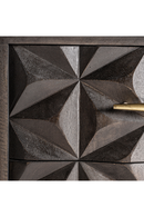 Faceted 2-Drawer Nightstand | Vical Home Tully | Oroatrade.com