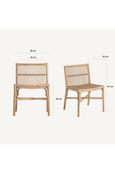 Brown Rattan Dining Chair | Vical Home Tandag | Oroatrade.com