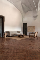 Gray Velvet Chesterfield Sofa | Vical Home Blamont | Oroatrade.com