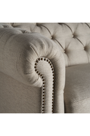 Gray Velvet Chesterfield Sofa | Vical Home Blamont | Oroatrade.com