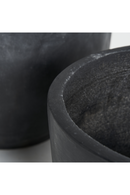 Black Terracotta Planters (2) | Vical Home Blaghe | Oroatrade.com