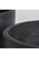 Black Terracotta Planters (2) | Vical Home Blaghe | Oroatrade.com