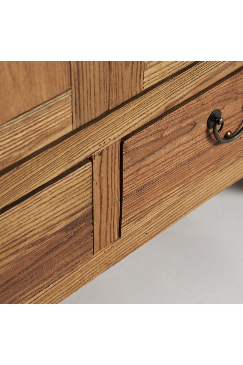 Natural Elm 2-Door Cabinet | Vical Home Metz | Oroatrade.com