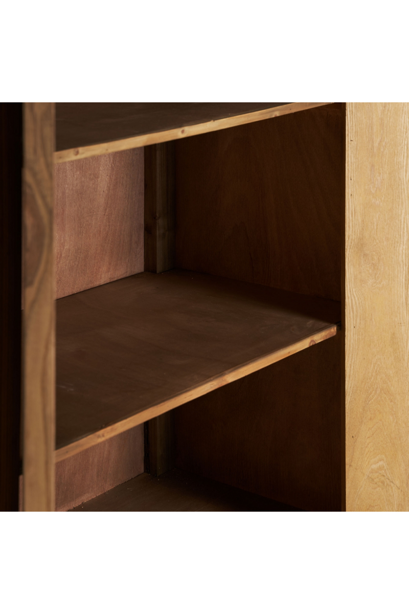 Natural Elm 2-Door Cabinet | Vical Home Metz | Oroatrade.com