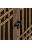 4-Door Elm Wood Media Unit | Vical Home Xuzhou | Oroatrade.com