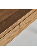 Elm Wood 2-Drawer Desk | Vical Home Nuapa | Oroatrade.com