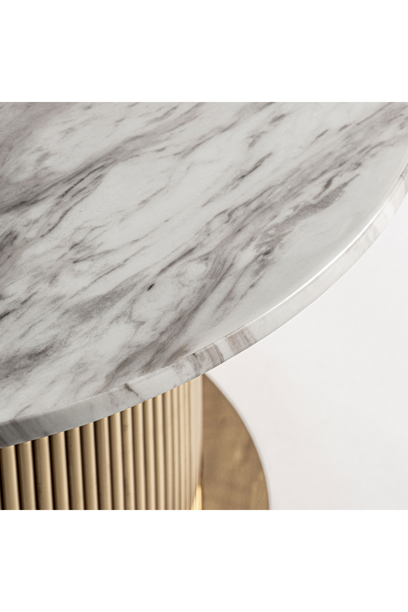 White Marble Coffee Table | Vical Home Breisach | Oroatrade.com