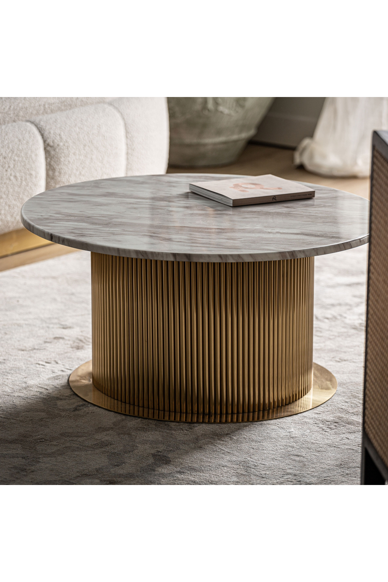 White Marble Coffee Table | Vical Home Breisach | Oroatrade.com