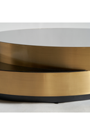 Black Glass Oval Coffee Table | Vical Home Grein | Oroatrade.com