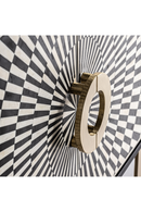 Black & White 4-Door Sideboard | Vical Home Gatsby | Oroatrade.com