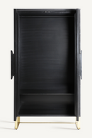 Black Japanese-Inspired Cabinet | Vical Home Gatsby | Oroatrade.com