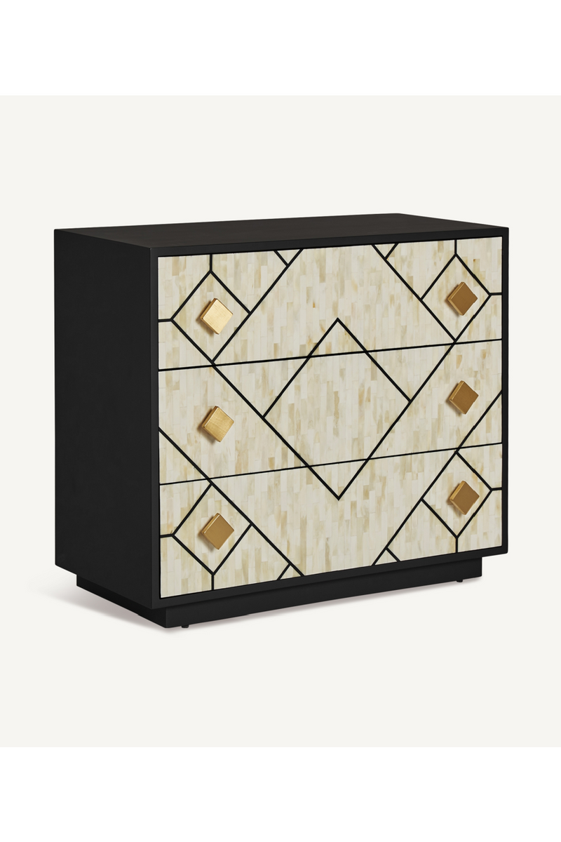 Gold Accent Chest of Drawers | Vical Home Charmes