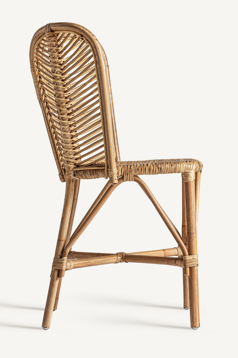 Rattan Double-Back Accent Chair | Vical Home Noale | Oroatrade.com